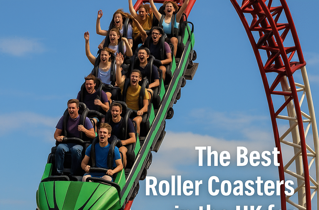 Australian travellers experiencing UK roller coasters compared to Dreamworld.